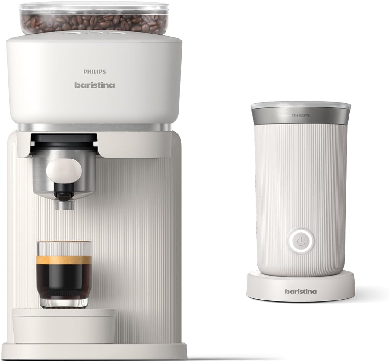 Amazon.com: Philips Baristina Espresso Machine+Milk Frother Bundle